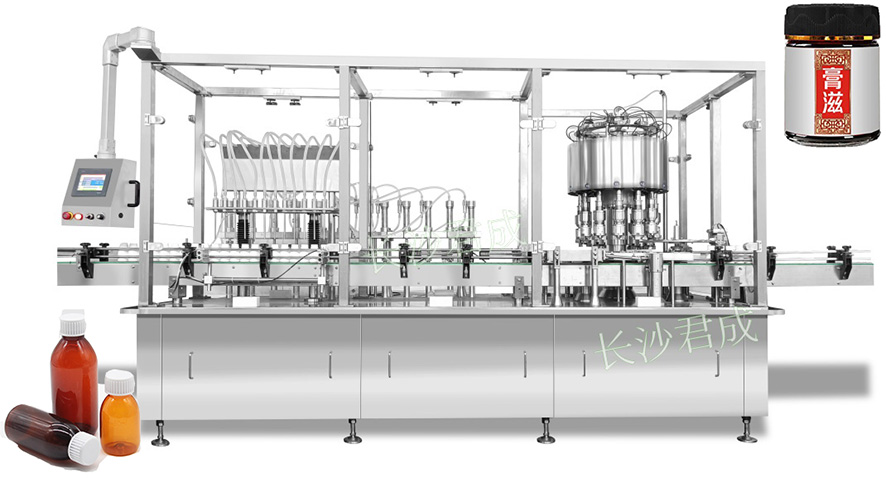 直线灌装旋盖机